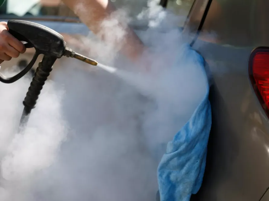 dry ice car cleaning
