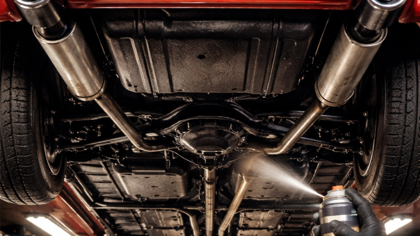 Undercarriage rust prevention