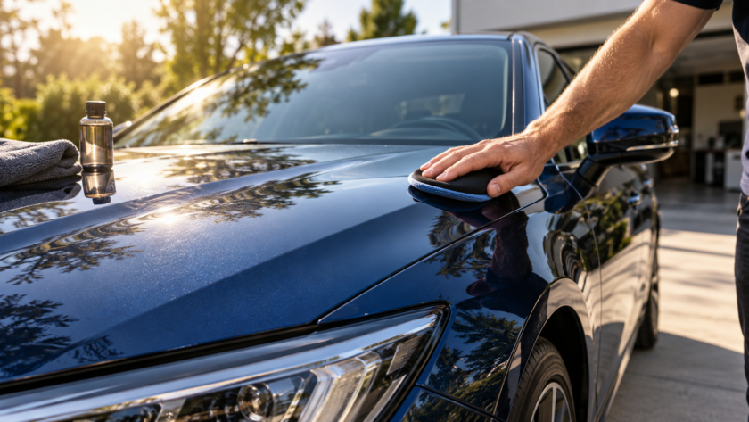 Protecting clear coat on car paint